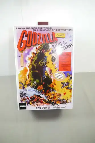 Godzilla Head to Tail Actionfigur 1956 Godzilla US Movie Poster 30 cm Neca KA13*