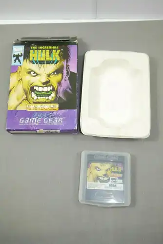 SEGA  The Incredible HULK US Gold Game Spiel mit OVP (K33)