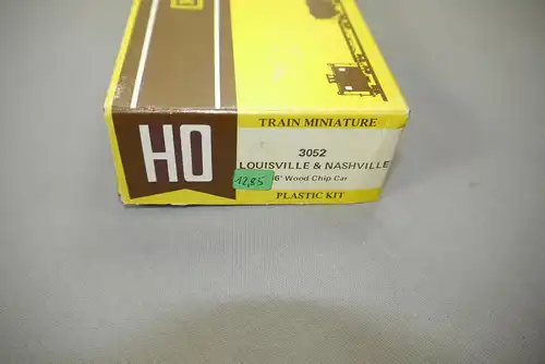 Train Miniature 3052 Louisville & Nashville 36´Wood Chip Car  Bausatz H0 (K53)