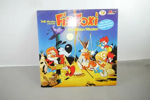 Fix und Foxi Im Wilden Westen Kauka  Maritim  Schallplatte  LP sehr gut    (WR1)