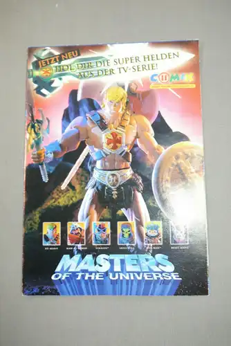 Masters of the Universe Comix Poster Prospekt Katalog Heft  (MF7)