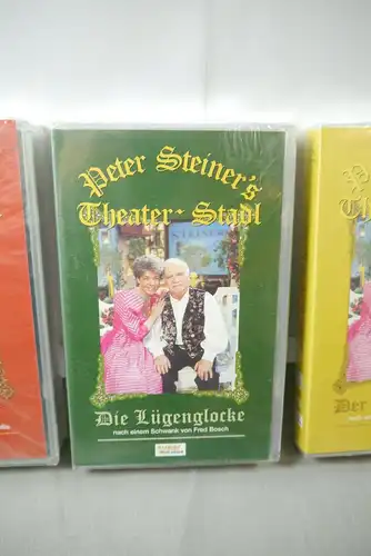 Peter Steiner´s neues vom Theater Stadl 5 vers. VHS Kassetten OVP  (K81)
