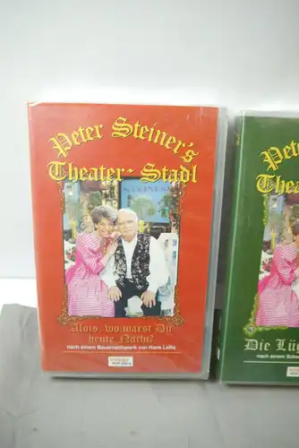 Peter Steiner´s neues vom Theater Stadl 5 vers. VHS Kassetten OVP  (K81)