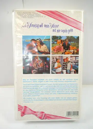 AM SONNTAG WILL MEIN SÜSSER MIT MIR SEGELN GEHN VHS Video Kassette TOPPIC (K85)