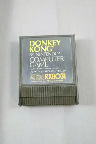 Atari Donkey Kong RX 8031 Kultspiel für 400,800 XL XE  K51
