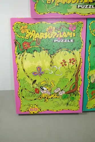 MARSUPILAMI 3 vers. Puzzle 1 x 500 Teile 2 x 60 Teile komplett Nicotoy (F23)