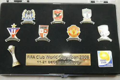 FIFA Club World Cup Japan 2008 PIN  PIN´S Set   (K68)