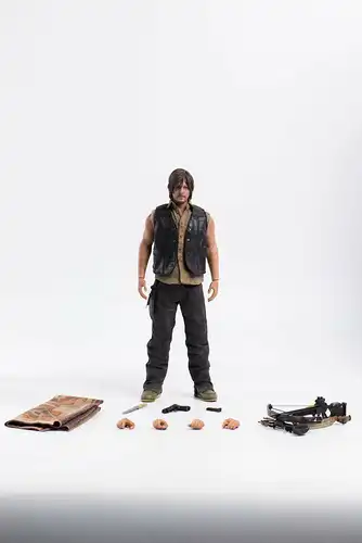 THE WALKING DEAD Daryl Dixon  Action Figur ThreeZero 1:6 Neu (L)*