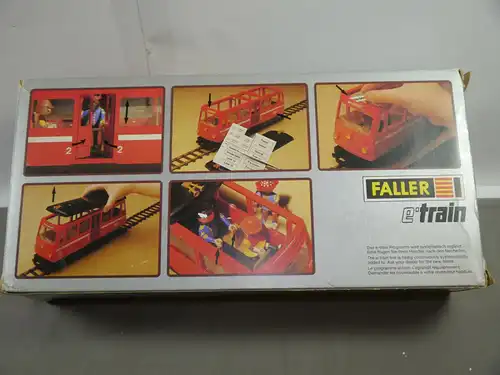 Faller e-train 3827 Schienenbus Railbus  Spur 0 in Box (F13)