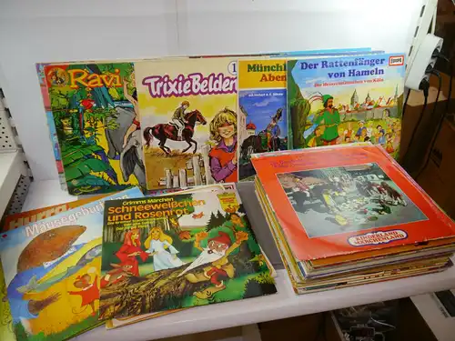 Konvolut 62 Hörspiel Kinder Schallplatten LP Europa Maritim Intercord u.a  (F28)