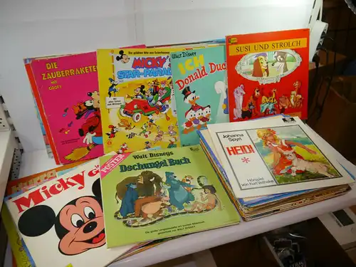 Konvolut 62 Hörspiel Kinder Schallplatten LP Europa Maritim Intercord u.a  (F28)