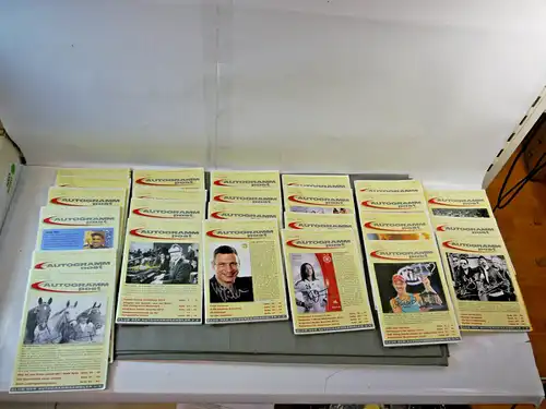 Cda´94 Autogrammpost Club der Autogrammsammler Nr. 71-96    25 Hefte  (MF11 )