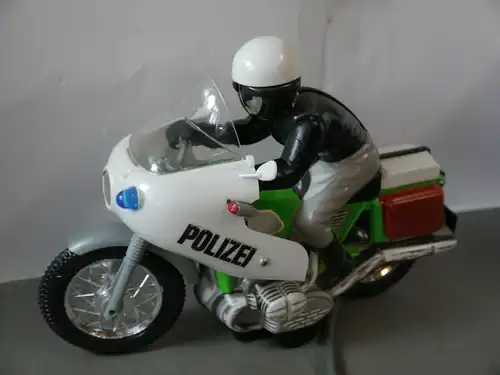 HUKI  BMW R75/6 Polizei Rennmotorrad mit Fernbedienung mit  OVP 1128  MF9
