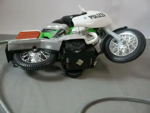 HUKI  BMW R75/6 Polizei Rennmotorrad mit Fernbedienung mit  OVP 1128  MF9