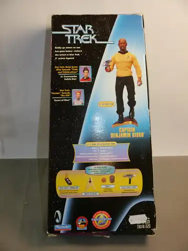 Star Trek Warp Factor  Captain Benjamin Sisko Playmates  mit OVP   F7