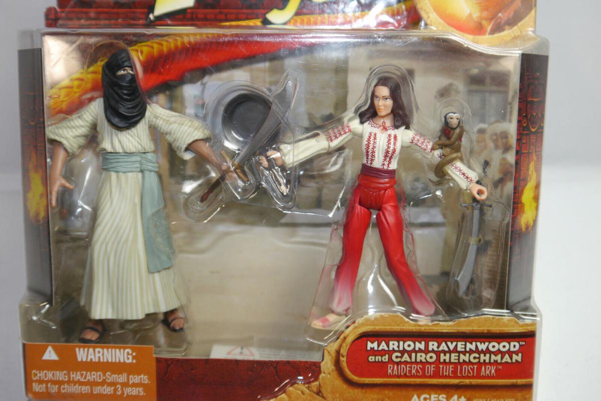 Hasbro Indiana Jones Marion Ravenwood & Cairo Henchman ca.10cm OVP K3 ...