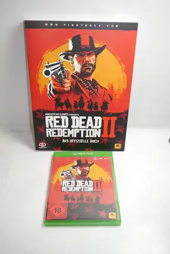 Red Dead Redempition II Das offizielle Buch + X-Box one Disc  B17