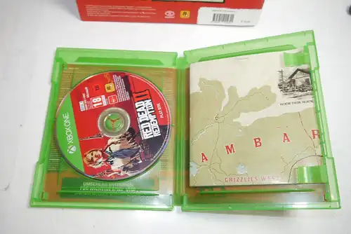 Red Dead Redempition II Das offizielle Buch + X-Box one Disc  B17