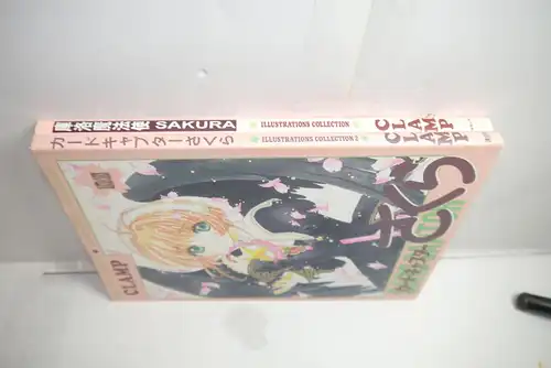 Clamp Cardcaptor Sakura Illustrations Collection Band 1 +2 Japanisch Manga  B17
