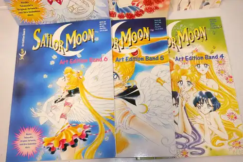 Sailor Moon Art Edition Band 1-6 Ehapa Deutsch Manga sehr gut Z : 1 B12
