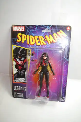 Spider-Man Marvel Legends Retro Collection Jessica Drew Spider-Woman Hasbro OAL