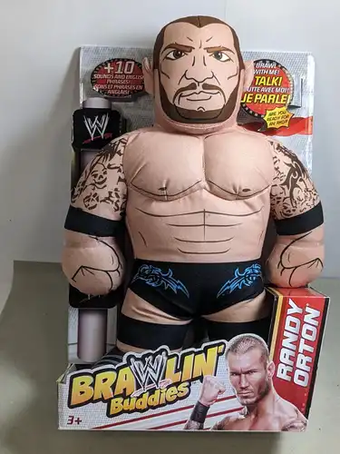 WWE Brawlin Buddies Randy Orton  ca. 40cm  OVP   Mattel W8017  F12