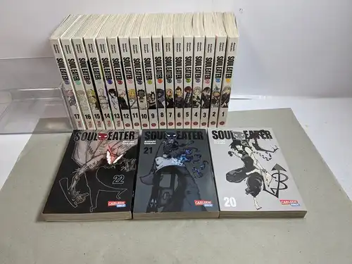 Soul Eater Band 1-17 + 21 , 22 , 23  Carlsen Manga Deutsch    B4