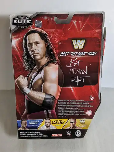 WWE Elite Bret Hit Man Hart  Actionfigur Mattel DJX82  K28