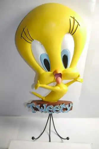 Looney Tunes Tweety Haken Wanddekoratin 3D Garderobe  Resin 43cm