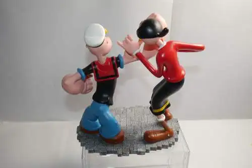 Popeye & Olive swooning  Resin Figur ca. 22cm 2004