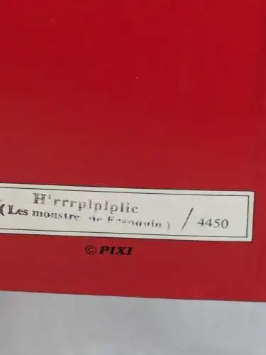 Monsters de Franquin  H`rrrplplplic  lim . PIXI  4450 Figur