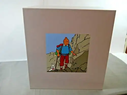 TIM & STRUPPI Tim als Bergsteiger 25cm TINTIN  Moulinsart 47000 NEU (L)*