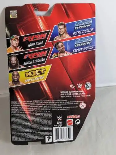 WWE Braun Stroman RAW ca. 17cm  Actionfigur Matte DJR60 K26