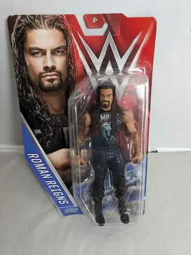 WWE  Roman Reigns Smack Down  Actionfigur Mattel  DJR12 K17