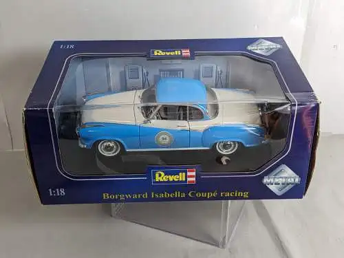 Revell Borgward Isabella Coupe racing hellblau / weiß    1/18 mit OVP  F17