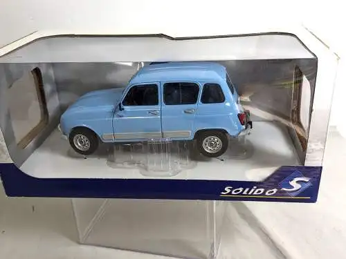 Solido Renault 4 GTL clan hellblau  1/18 in  OVP  F17