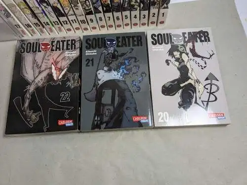 Soul Eater Band 1-17 + 20 , 21 , 22 Carlsen Manga Deutsch    B4