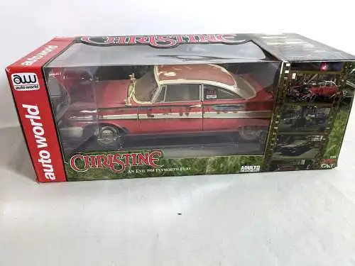 Auto World Christine 1958 Plymout Fury  verrostete Vers. Diecast  1/18 + OVP F18