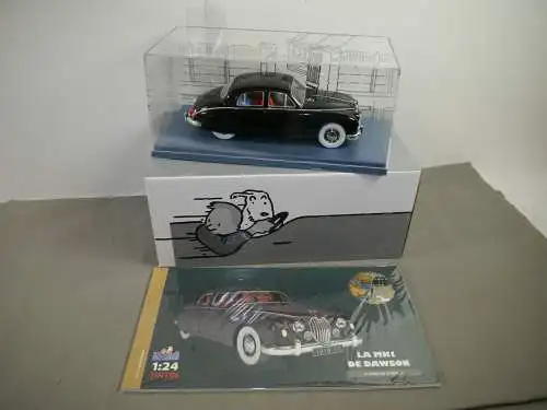 TIM & STRUPPI Tintin Jaguar MK1 Modellauto 29935 Moulinsart 1/24 L