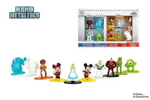 Disney Nano  Diecast Minifiguren 10-er Pack Wave 1  4 cm Micky  (KAF *