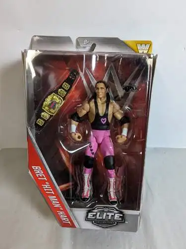 WWE Elite Bret Hit Man Hart  Actionfigur Mattel DJX82  K28