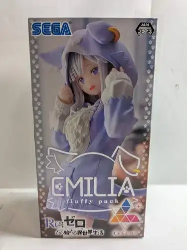 Sega Re:Zero Starting Life in A W  Luminasta Emilia Mofumofu Pack 21 cm  OAG