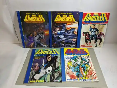 The Punisher Band 1-5  Softcover feest   Z :2-  B12