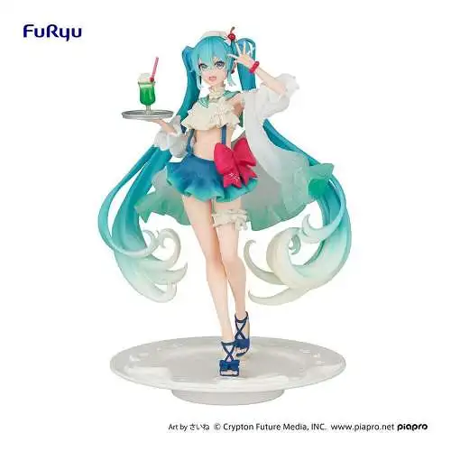 Furyu Hatsune Miku SweetSweets Series Melon Soda Float 18 cm  1J