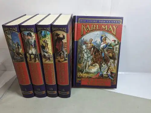 Karl May Weltbild Sanmler Edition   Die Liebe des Ulanen Band 1-5 komplett   B9