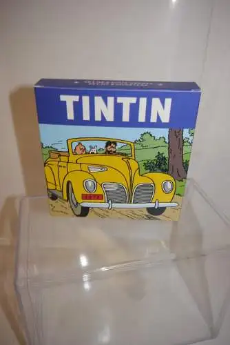 TIM STRUPPI Tintin Untersetzer  Set mit 8 Stück  Auto Motive Congo 4358