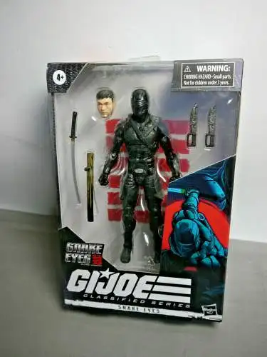 G.I. Joe Classified Series Snake Eyes  Figur  Hasbro KAM