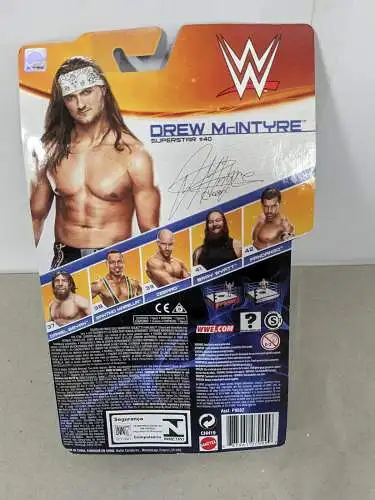 WWE Drew McIntyre   17 cm   Actionfigur Mattel CHH19 K23