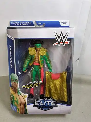 WWE Elite Fernando Actionfigur Mattel CHR81  K22