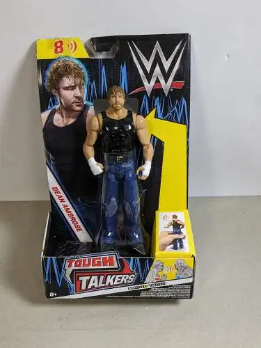 WWE  Tough Talkers Dean Ambrose  Actionfigur Mattel OXG79 K17